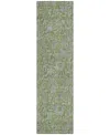 Addison Chantille Acn771 2'3''x7'6'' Runner Area Rug In Olive