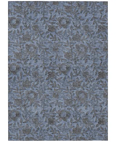 Addison Chantille Acn771 5'x7'6'' Area Rug In Blue