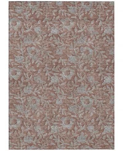 Addison Chantille Acn771 9'x12' Area Rug In Terracotta