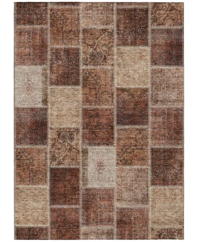 Addison Chantille Acn772 8'x10' Area Rug In Paprika