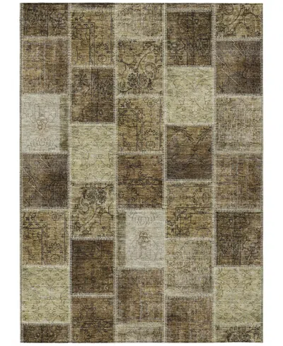 Addison Chantille Acn772 9'x12' Area Rug In Brown