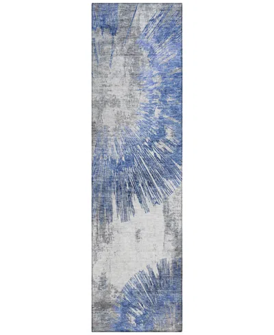 Addison Chantille Acn773 2'3''x7'6'' Runner Area Rug In Blue