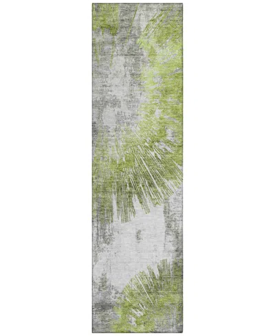 Addison Chantille Acn773 2'3''x7'6'' Runner Area Rug In Sage