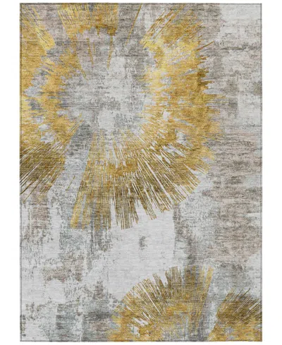 Addison Chantille Acn773 2'6''x3'10'' Area Rug In Gold