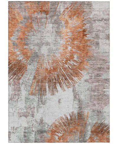 Addison Chantille Acn773 3'x5' Area Rug In Terracotta