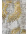 Addison Chantille Acn773 9'x12' Area Rug In Gold
