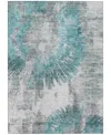 Addison Chantille Acn773 9'x12' Area Rug In Teal