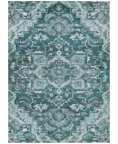 Addison Chantille Acn774 5'x7'6'' Area Rug In Teal