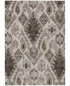 Addison Chantille Machine Washable Acn775 2'6''x3'10'' Area Rug In Brown