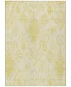 Addison Chantille Acn776 3'x5' Area Rug In Gold