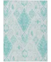 Addison Chantille Acn776 9'x12' Area Rug In Teal