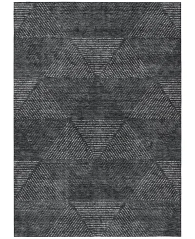 Addison Chantille Acn777 10'x14' Area Rug In Charcoal