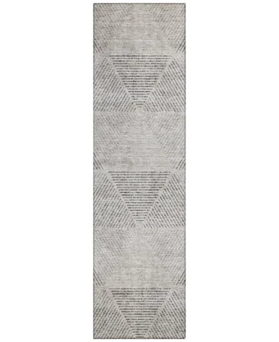 Addison Chantille Acn777 2'3''x7'6'' Runner Area Rug In Gray