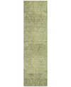 Addison Chantille Acn777 2'3''x7'6'' Runner Area Rug In Sage
