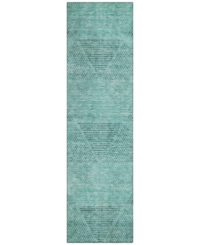 Addison Chantille Acn777 2'3''x7'6'' Runner Area Rug In Teal