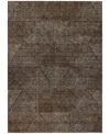 Addison Chantille Machine Washable Acn777 2'6''x3'10'' Area Rug In Brown