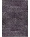 Addison Chantille Acn777 2'6''x3'10'' Area Rug In Eggplant