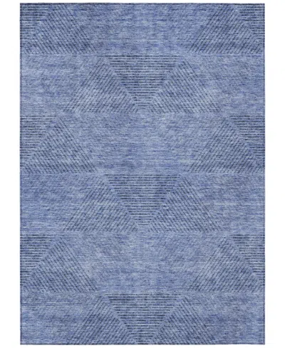 Addison Chantille Machine Washable Acn777 3'x5' Area Rug In Blue