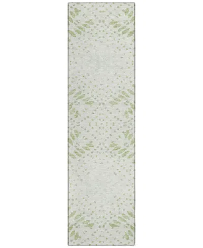 Addison Chantille Acn778 2'3''x7'6'' Runner Area Rug In Sage