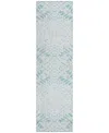 Addison Chantille Acn778 2'3''x7'6'' Runner Area Rug In Teal