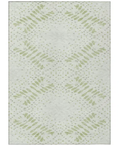 Addison Chantille Machine Washable Acn778 2'6''x3'10'' Area Rug In Sage