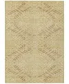 Addison Chantille Machine Washable Acn778 8'x10' Area Rug In Gold