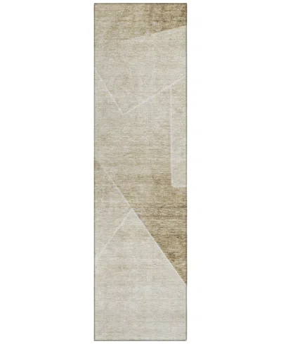 Addison Chantille Acn779 2'3''x7'6'' Runner Area Rug In Beige