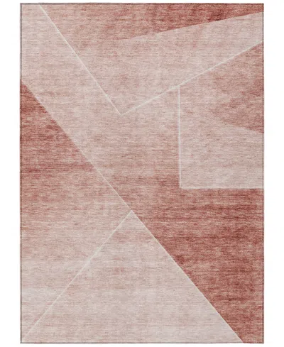 Addison Chantille Acn779 2'6''x3'10'' Area Rug In Salmon