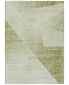 Addison Chantille Machine Washable Acn779 9'x12' Area Rug In Sage