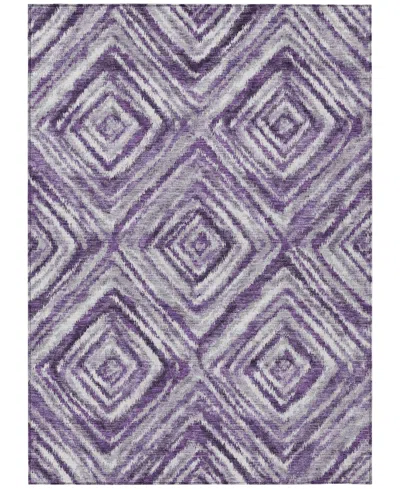 Addison Chantille Acn781 10'x14' Area Rug In Purple