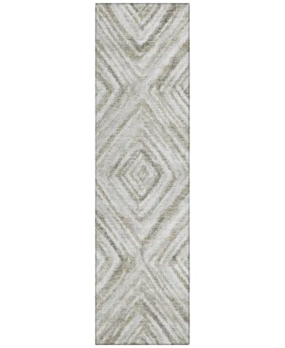 Addison Chantille Acn781 2'3''x7'6'' Runner Area Rug In Beige
