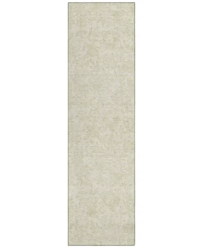 Addison Chantille Acn782 2'3''x7'6'' Runner Area Rug In Ivory