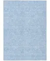 Addison Chantille Machine Washable Acn782 5'x7'6'' Area Rug In Mist