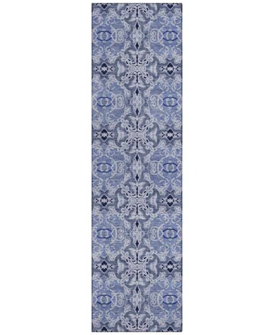 Addison Chantille Acn783 2'3''x7'6'' Runner Area Rug In Blue