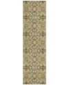 Addison Chantille Acn783 2'3''x7'6'' Runner Area Rug In Brown