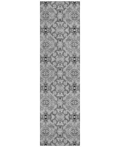 Addison Chantille Acn783 2'3''x7'6'' Runner Area Rug In Gray