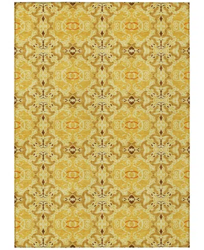 Addison Chantille Acn783 3'x5' Area Rug In Orange