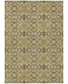 Addison Chantille Machine Washable Acn783 5'x7'6'' Area Rug In Brown
