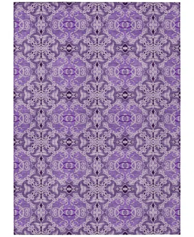 Addison Chantille Acn783 8'x10' Area Rug In Purple