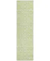 Addison Chantille Acn784 2'3''x7'6'' Runner Area Rug In Sage
