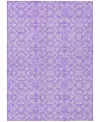 Addison Chantille Acn784 2'6''x3'10'' Area Rug In Lavender