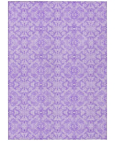 Addison Chantille Acn784 9'x12' Area Rug In Lavender