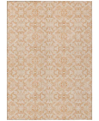 Addison Chantille Acn784 9'x12' Area Rug In Salmon