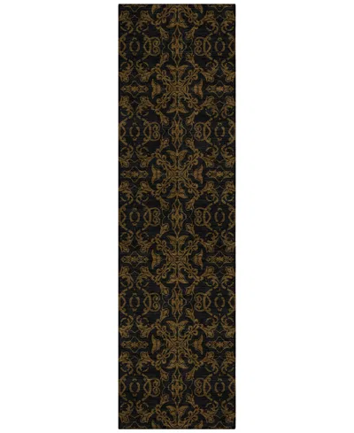 Addison Chantille Acn785 2'3''x7'6'' Runner Area Rug In Brown