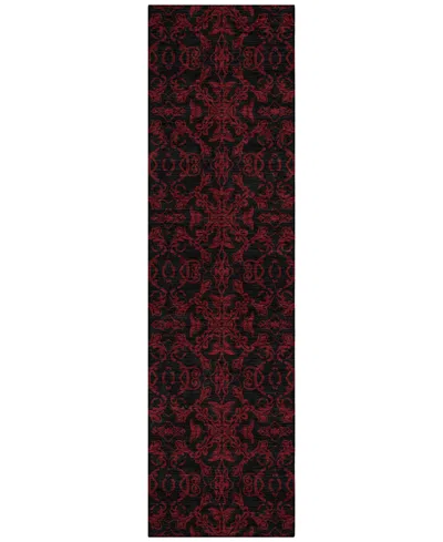 Addison Chantille Acn785 2'3''x7'6'' Runner Area Rug In Red