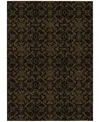 Addison Chantille Machine Washable Acn785 5'x7'6'' Area Rug In Brown