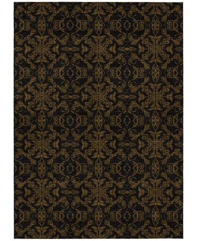 Addison Chantille Machine Washable Acn785 5'x7'6'' Area Rug In Brown