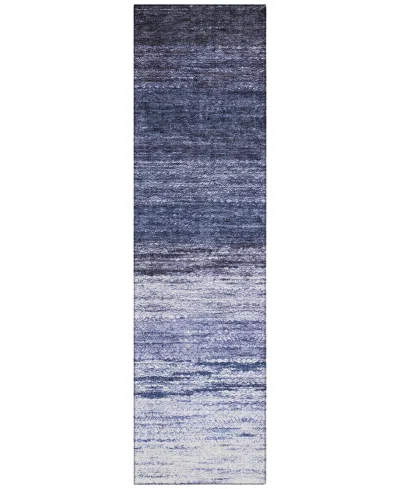 Addison Chantille Acn786 2'3''x7'6'' Runner Area Rug In Blue