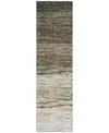 Addison Chantille Acn786 2'3''x7'6'' Runner Area Rug In Brown