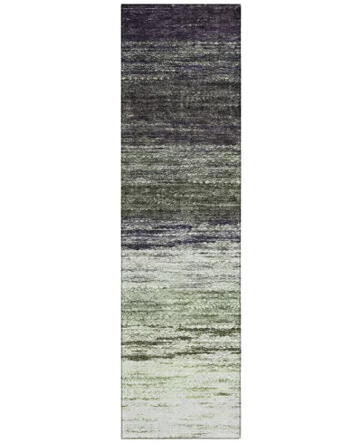 Addison Chantille Acn786 2'3''x7'6'' Runner Area Rug In Green